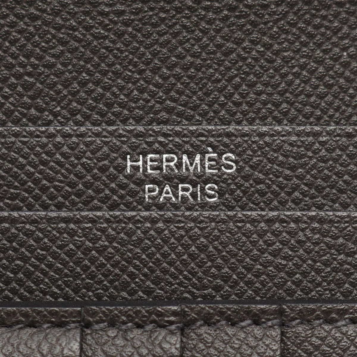 Hermes Bifold Wallet Bearn Compact Ardoise — view 5