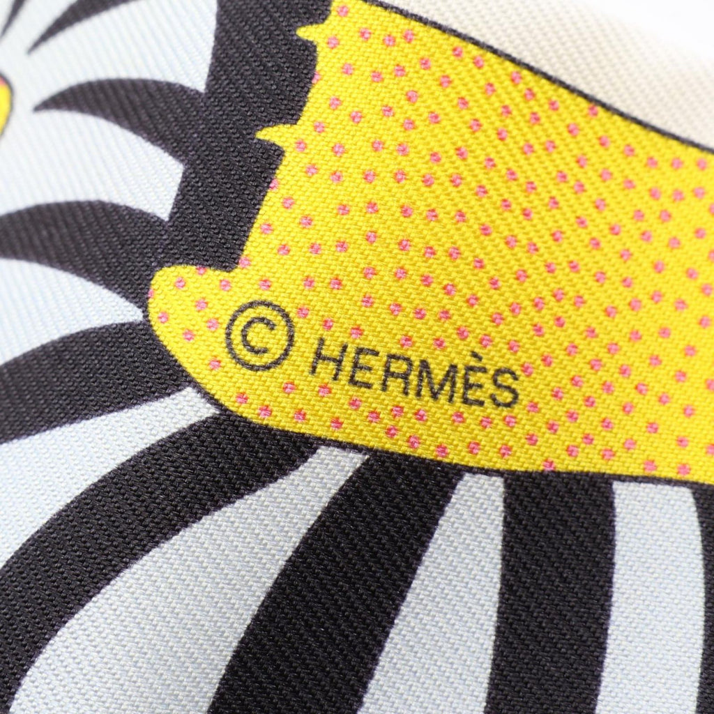 Hermes Scarf Twilly Ribbon Factory Suit Silk — view 4