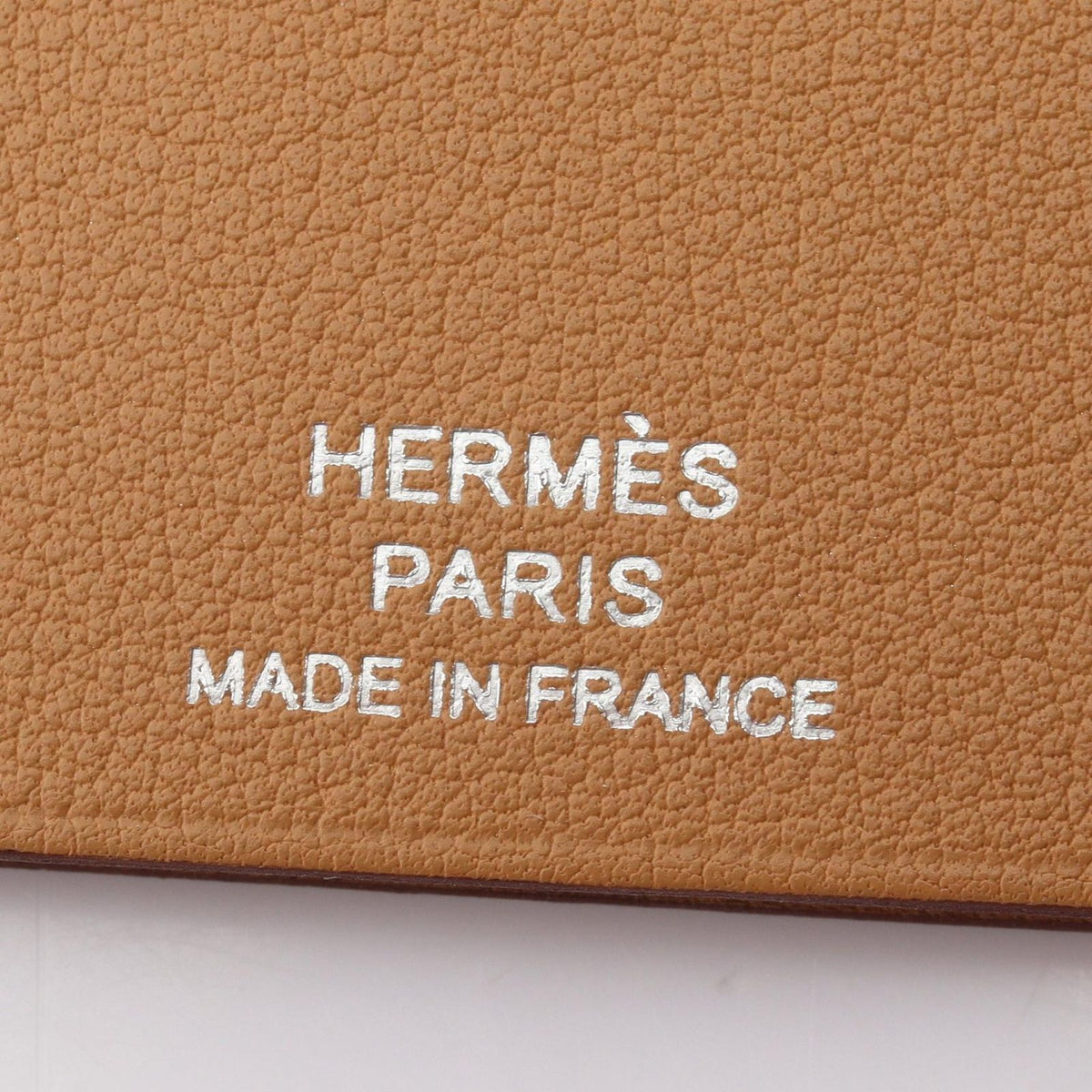 Hermes Necklace Clochette in and Out with Key Ring Brown Leather — view 4