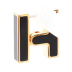 Hermes Single Earrings Gold