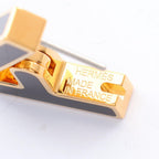 Hermes Single Earrings Gold — view 4