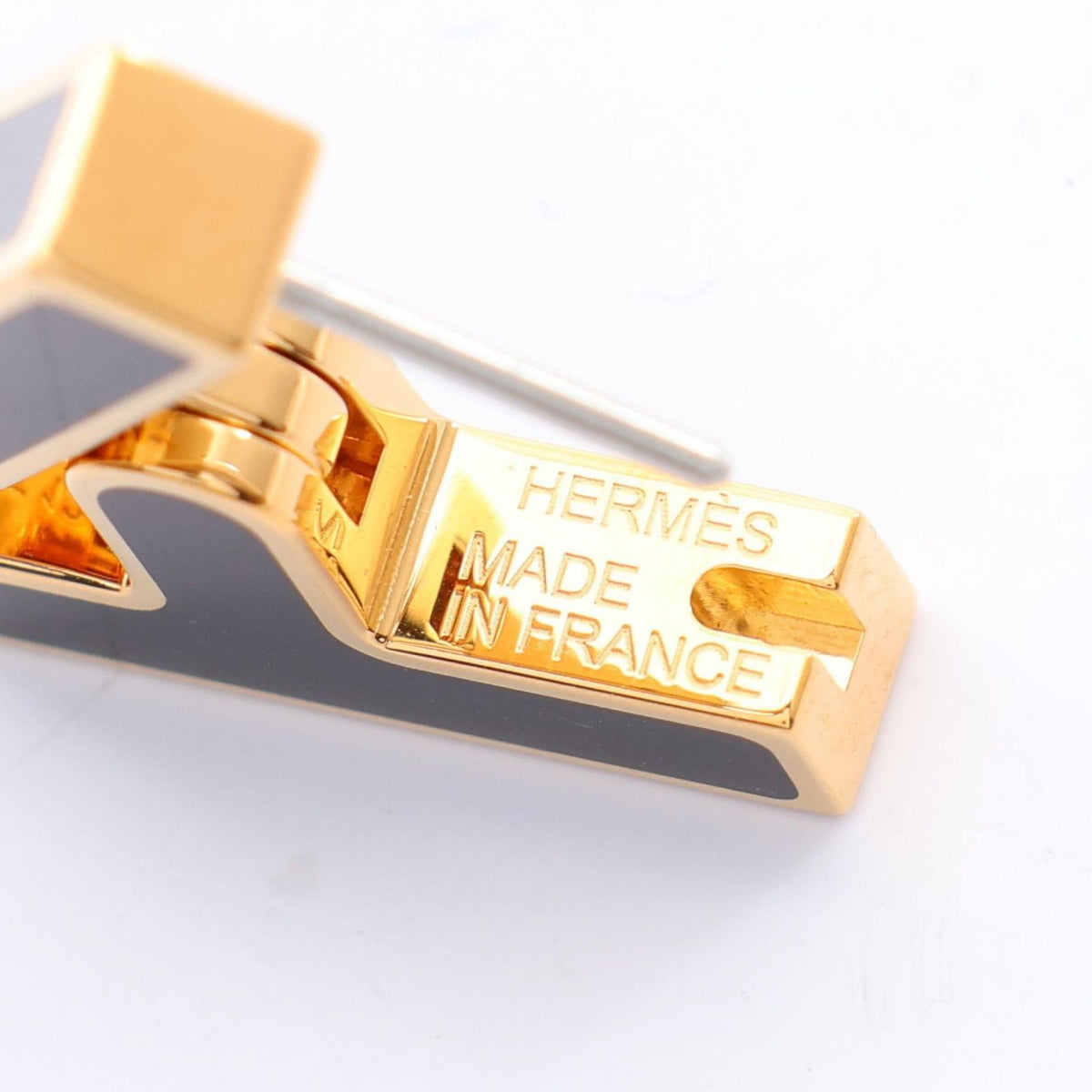 Hermes Single Earrings Gold — view 4