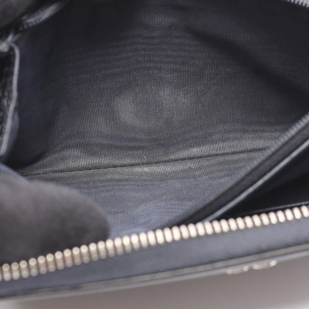 Gucci Round Wallet GG Metal Navy Leather — view 5