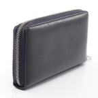 Gucci Round Wallet GG Metal Navy Leather — view 2
