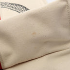 Gucci Tote Bag Ouroboros Ivory Navy Red Canvas Square — view 8