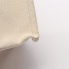 Gucci Tote Bag Ouroboros Ivory Navy Red Canvas Square — view 6