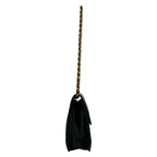 Chanel Shoulder Bag Quilted Black Chain Gold Push Lock Flap Lambskin — view 2