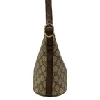 Gucci Shoulder Bag Ophidia Beige Dark Brown Leather — view 2