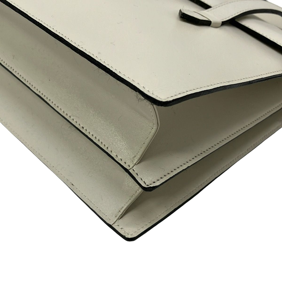 Saint Laurent Handbag White Leather — view 6