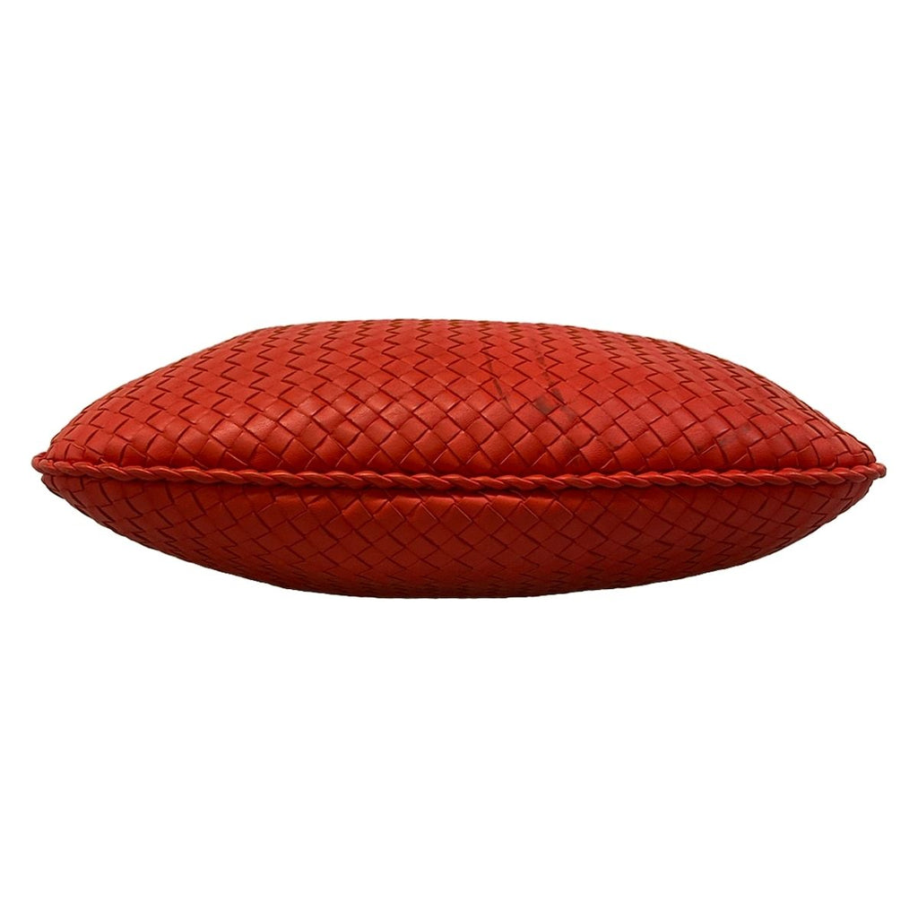 Bottega Veneta Handbag Intrecciato Red Leather — view 5