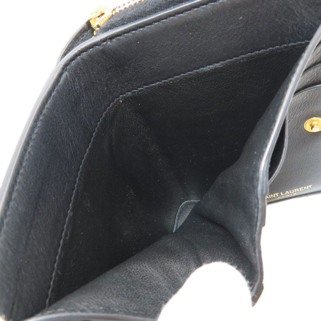 Saint Laurent Cassandra Bifold Wallet Calfskin — view 5