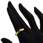 Gucci Square Diamond Ring 18k Yellow Gold — view 7
