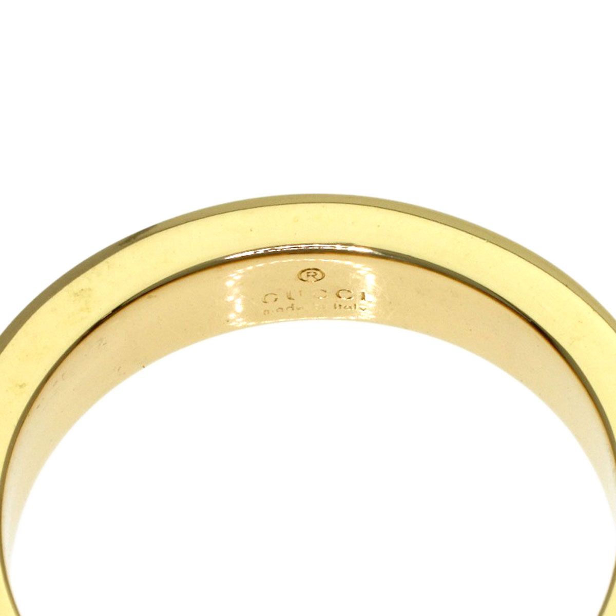 Gucci Square Diamond Ring 18k Yellow Gold — view 5