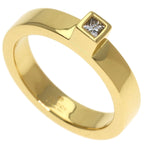 Gucci Square Diamond Ring 18k Yellow Gold