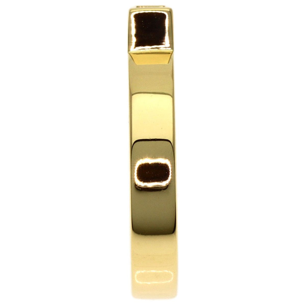 Gucci Square Diamond Ring 18k Yellow Gold — view 3