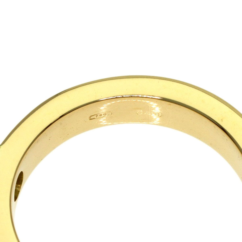 Gucci Square Diamond Ring 18k Yellow Gold — view 6