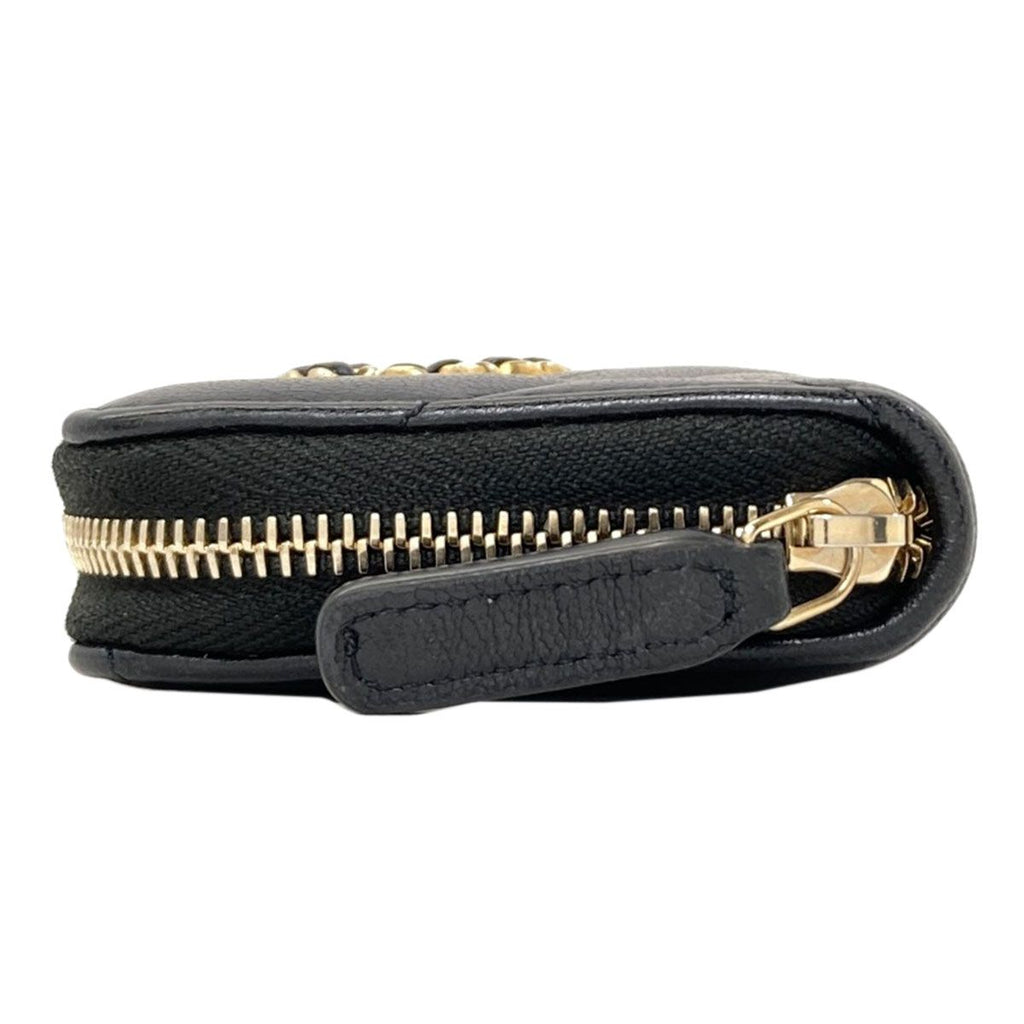 Chanel 19 Quilted Gold Coin Purse Lambskin — view 3