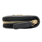 Chanel 19 Quilted Gold Coin Purse Lambskin — view 3