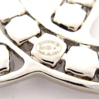 Chanel Brooch CC Logo Silver Clear — view 3