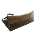 Louis Vuitton On The Go MM Monogram Giant Reverse Canvas Tote Bag Hand Double — view 5