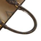 Louis Vuitton On The Go MM Monogram Giant Reverse Canvas Tote Bag Hand Double — view 6