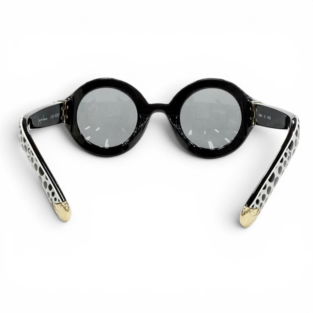 Louis Vuitton Vuitto Yayoi Kusama Way Blanc Dot Pattern Sunglasses 44 30 Demo — view 5