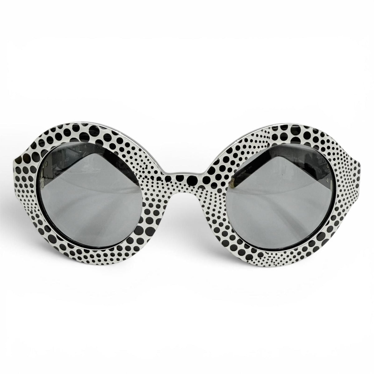 Louis Vuitton Vuitto Yayoi Kusama Way Blanc Dot Pattern Sunglasses 44 30 Demo — view 3