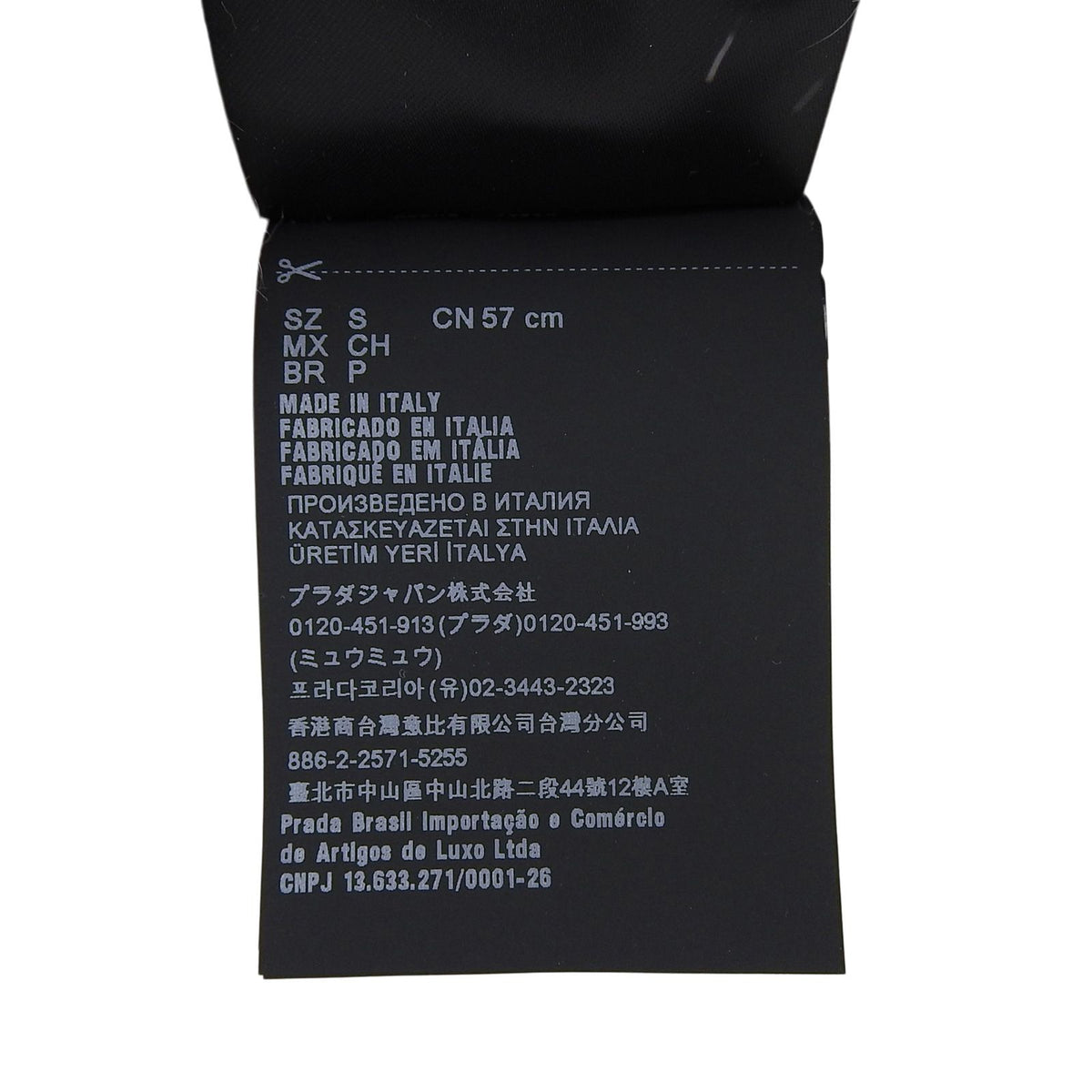 Prada Fur Re-Nylon Bucket Hat Black — view 8