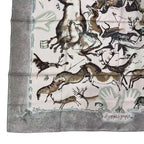 Hermes Carre 90 Silk Scarf Premieres Mains First Hand Multicolor — view 4