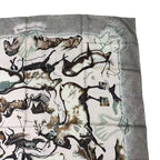 Hermes Carre 90 Silk Scarf Premieres Mains First Hand Multicolor — view 3