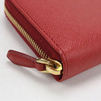 Prada Zip Around Wallet Saffiano Leather — view 7
