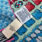 Hermes Carre 140 Scarf Cashmere Large Parures de Samourais Samurai Armor Blue — view 7