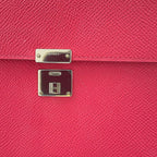 Hermes Clic Rose Silver Epsom 16 Bag — view 7
