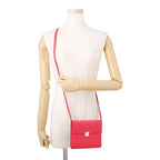 Hermes Clic Rose Silver Epsom 16 Bag — view 4