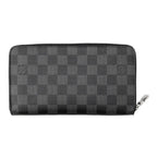 Louis Vuitton Wallet Damier Graphite Zippy Organizer NM Black — view 3