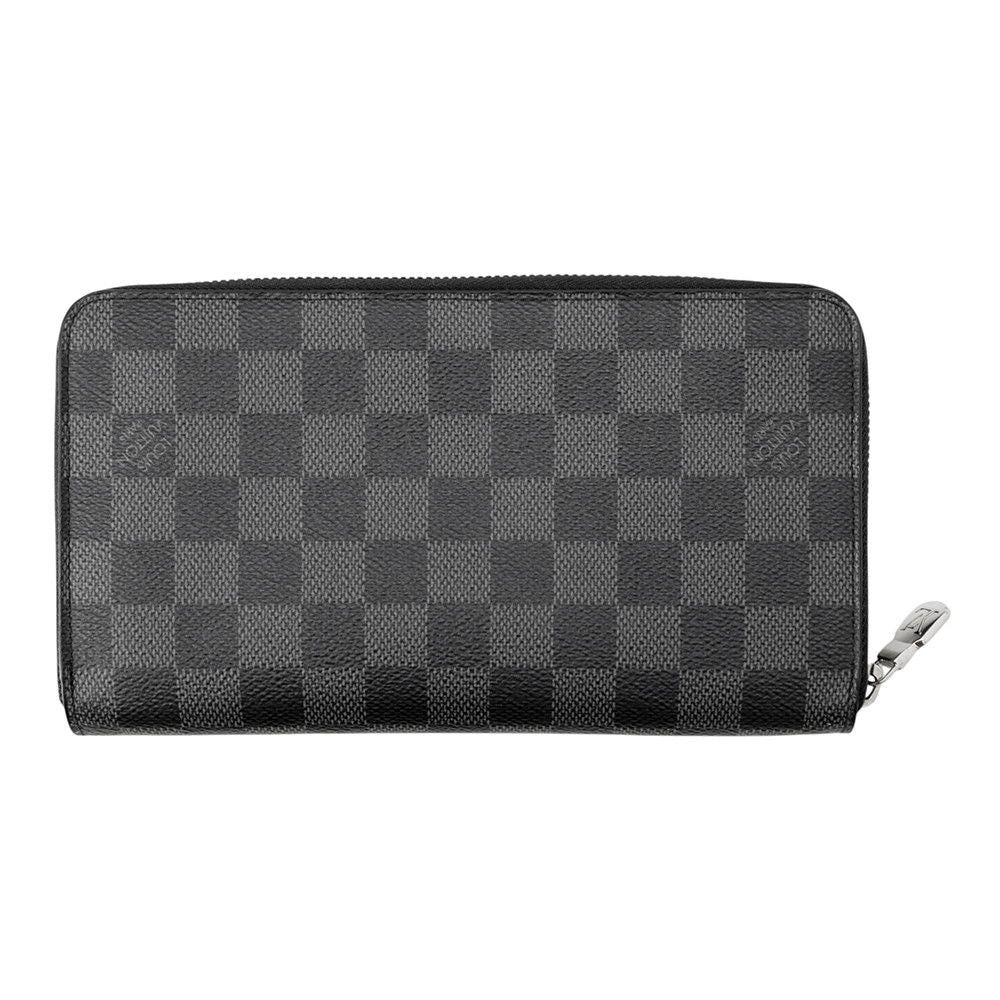 Louis Vuitton Wallet Damier Graphite Zippy Organizer NM Black — view 3