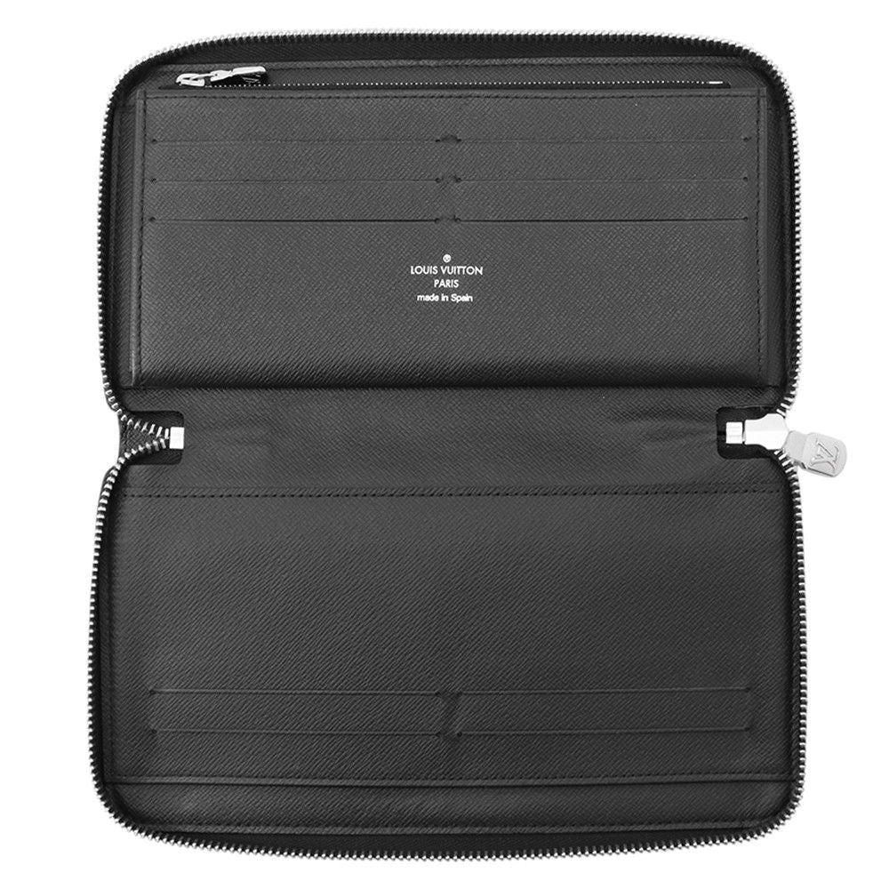 Louis Vuitton Wallet Damier Graphite Zippy Organizer NM Black — view 4