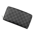 Louis Vuitton Wallet Damier Graphite Zippy Organizer NM Black