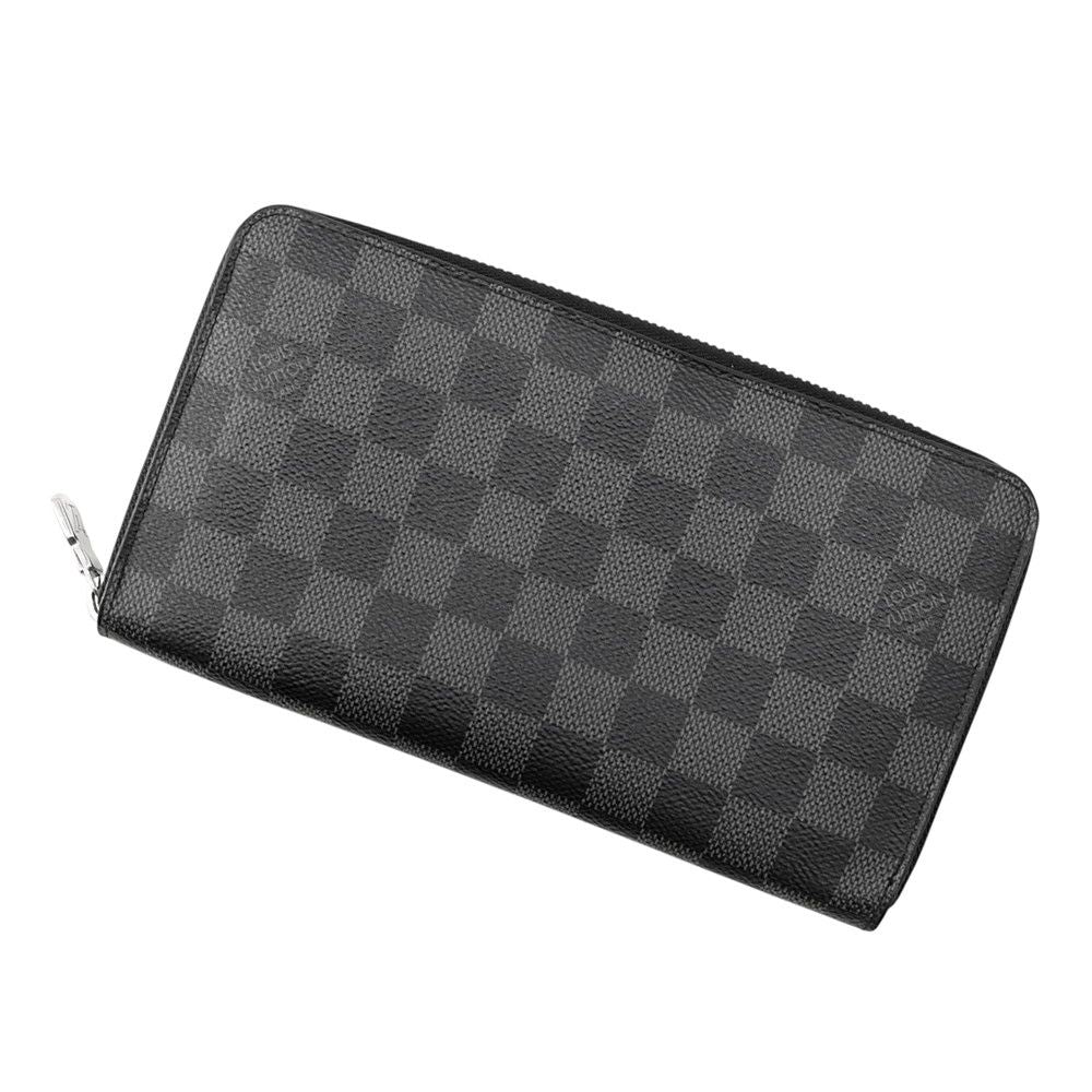 Louis Vuitton Wallet Damier Graphite Zippy Organizer NM Black
