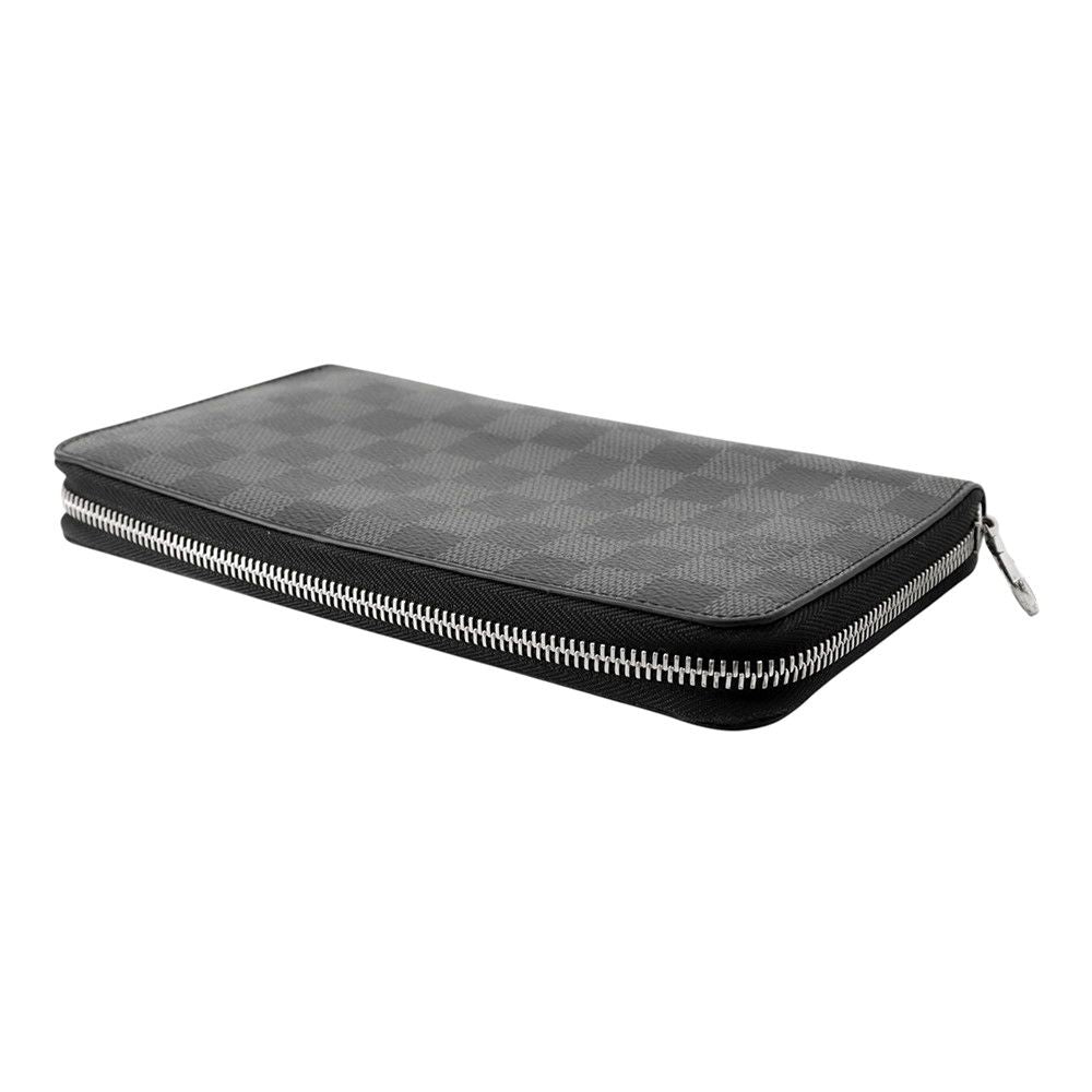 Louis Vuitton Wallet Damier Graphite Zippy Organizer NM Black — view 2