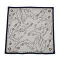 Hermes Shawl Carre 140 Geant les Chevaux Dechaines Transat Cashmere Silk Scarf