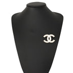 Chanel Brooch CC Logo — view 4