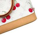Louis Vuitton Monogram Cherry Alma BB LV x 2-Way Shoulder Bag White — view 7