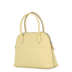 Hermes Handbag Bolide 27 Jaune Poussin Silver Epsom 2-Way — view 2