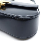 Celine Teenage Laura 2-Way Mini Shoulder Bag Black Leather Gold — view 5