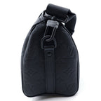 Louis Vuitton Monogram Shadow City Keepall 2-Way Shoulder Bag Mini Black — view 3