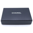 Chanel Cambon Line CC Logo Wallet Card Case Bifold Black Lambskin — view 6