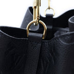 Louis Vuitton Empreinte Neo Noe Shoulder Bag Drawstring Black Noir Leather Gold — view 7