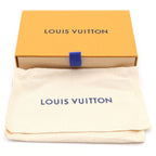 Louis Vuitton Damier Graphite Pochette Cles Card Case Black — view 6