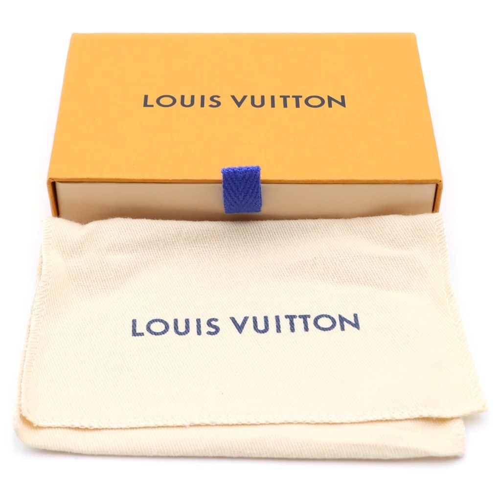 Louis Vuitton Damier Graphite Pochette Cles Card Case Black — view 6